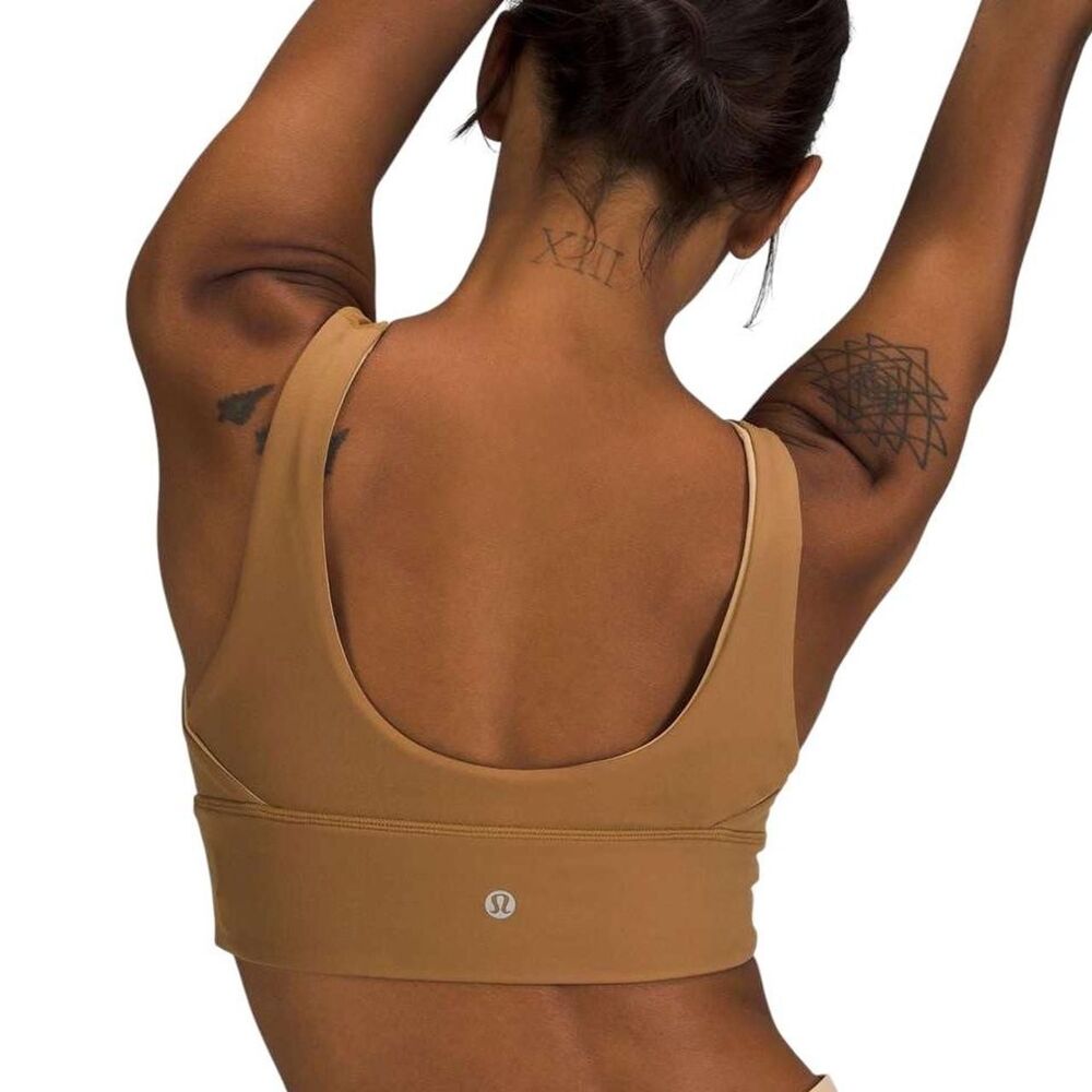 Lululemon Align Reversible Bra *Light Support, A/B Cup in Bold Beige / Pecan Tan